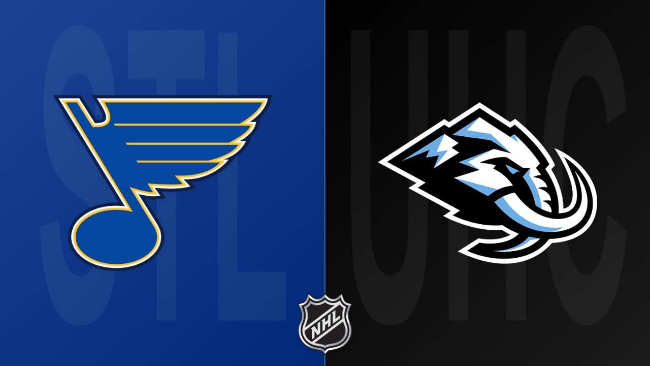 Utah Mammoth vs St. Louis Blues poster