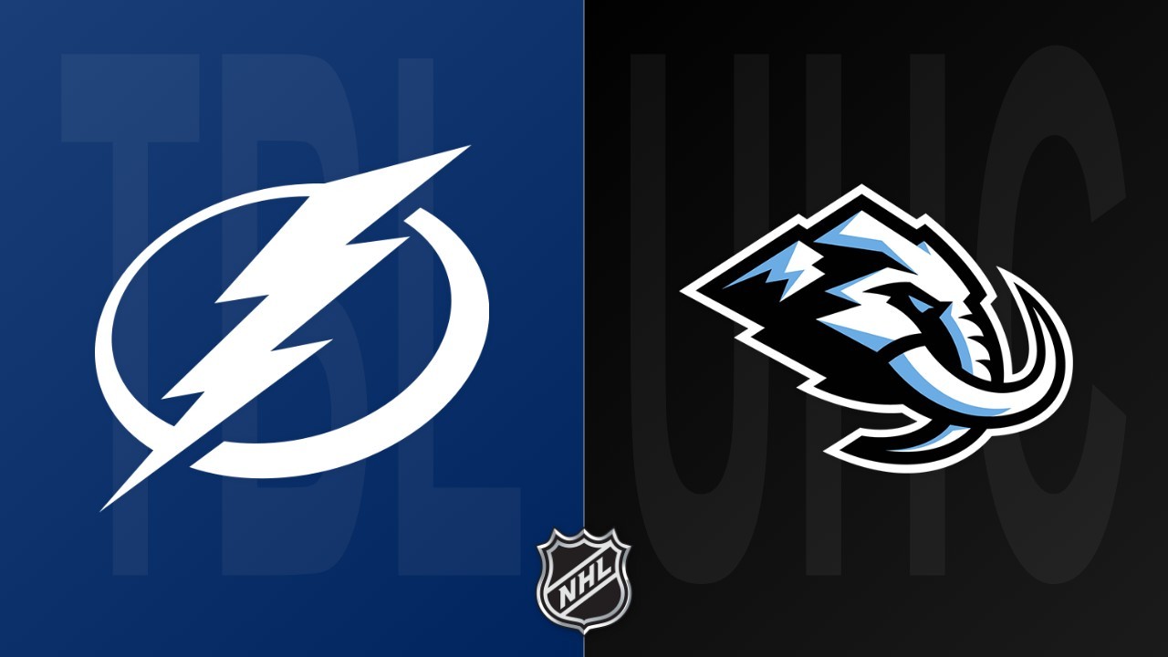 Utah Mammoth vs Tampa Bay Lightning poster