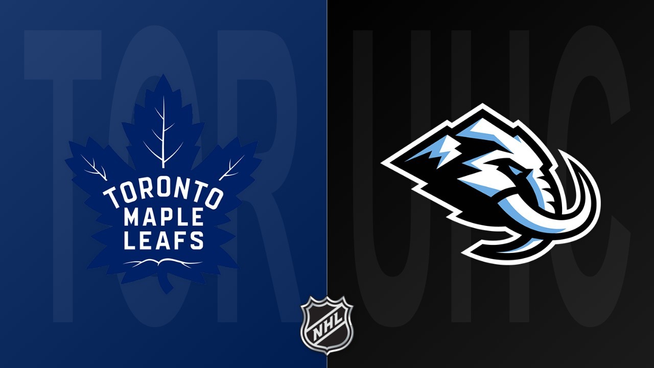 Utah Mammoth vs Toronto Maple Leafs poster