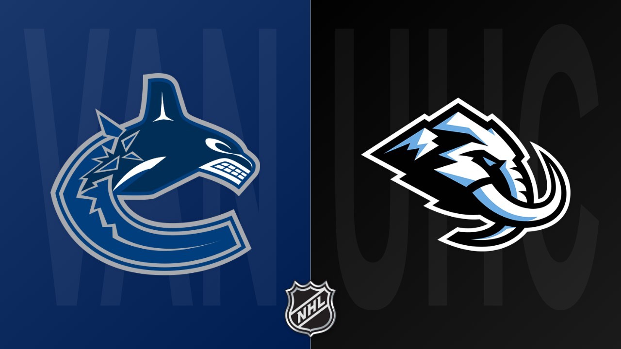 Utah Mammoth vs Vancouver Canucks poster