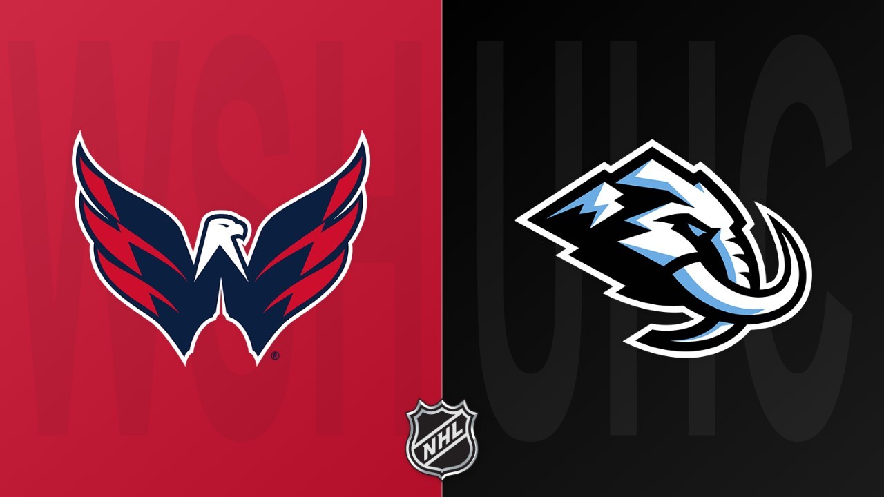 Utah Mammoth vs Washington Capitals poster