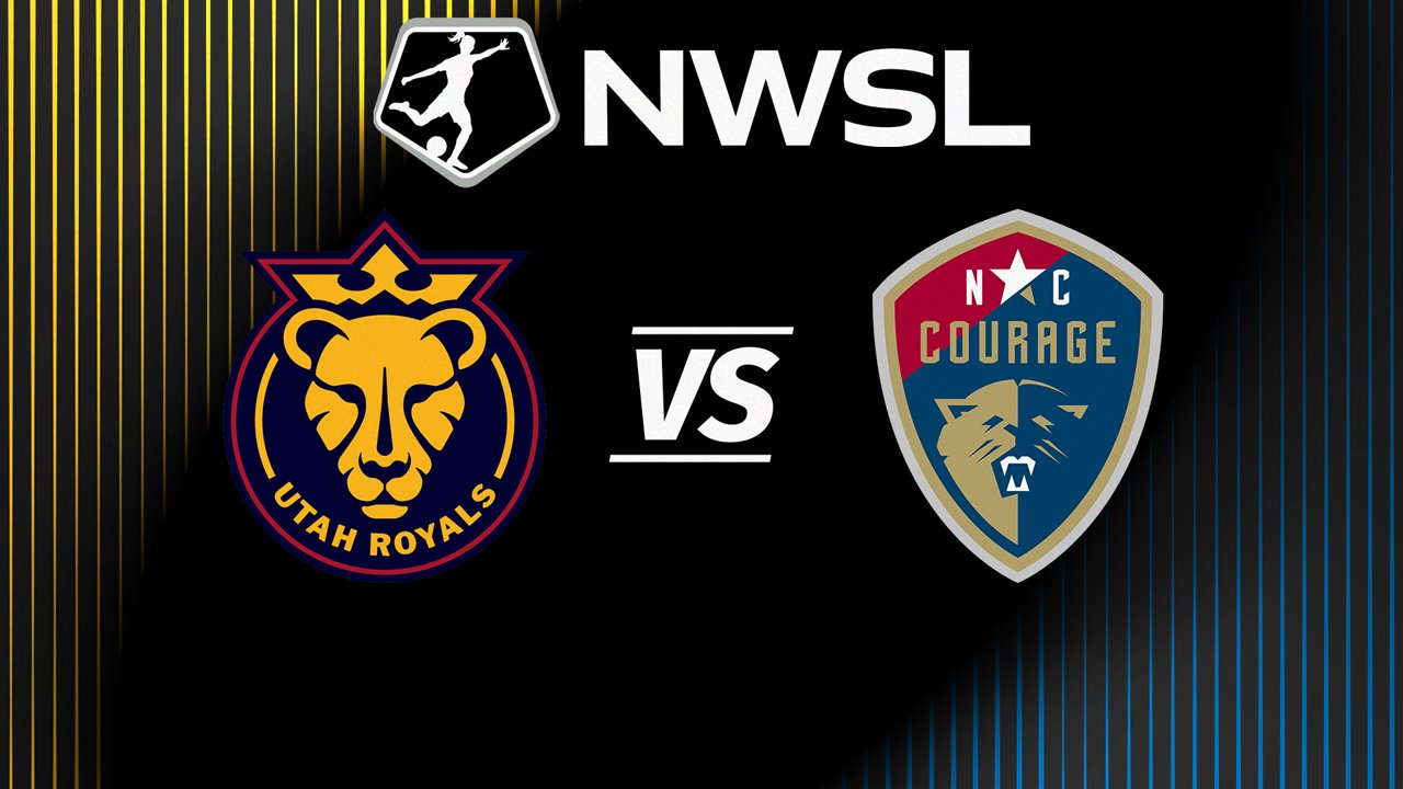 Utah Royals vs North Carolina Courage poster
