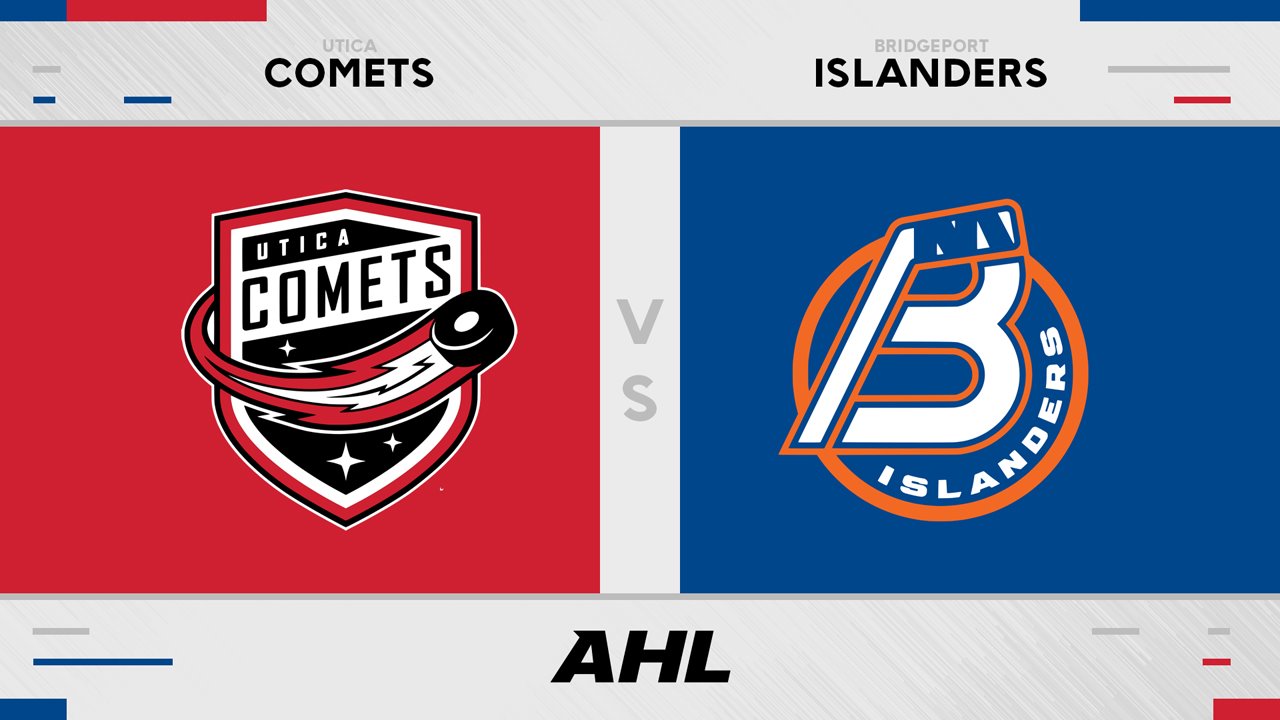 Utica Comets vs Bridgeport Islanders poster