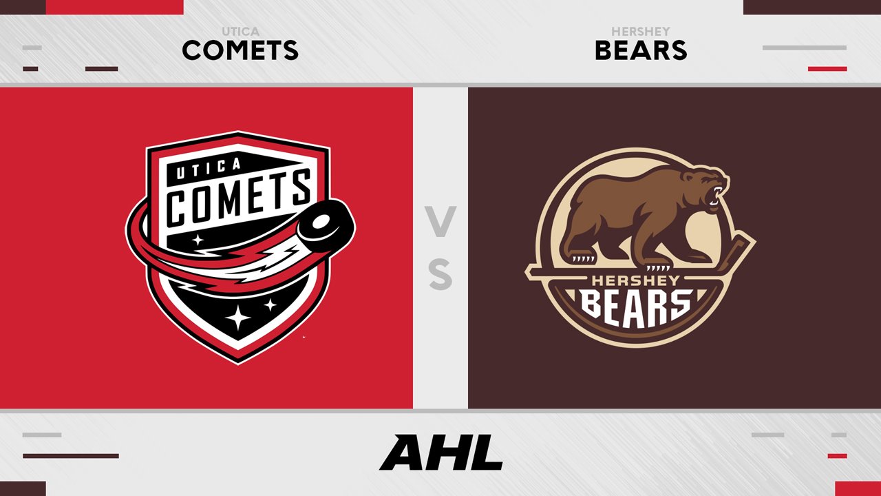 Utica Comets vs Hershey Bears poster