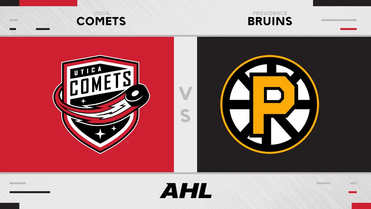 Utica Comets vs Providence Bruins poster
