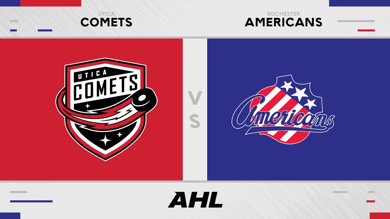 Utica Comets vs Rochester Americans poster