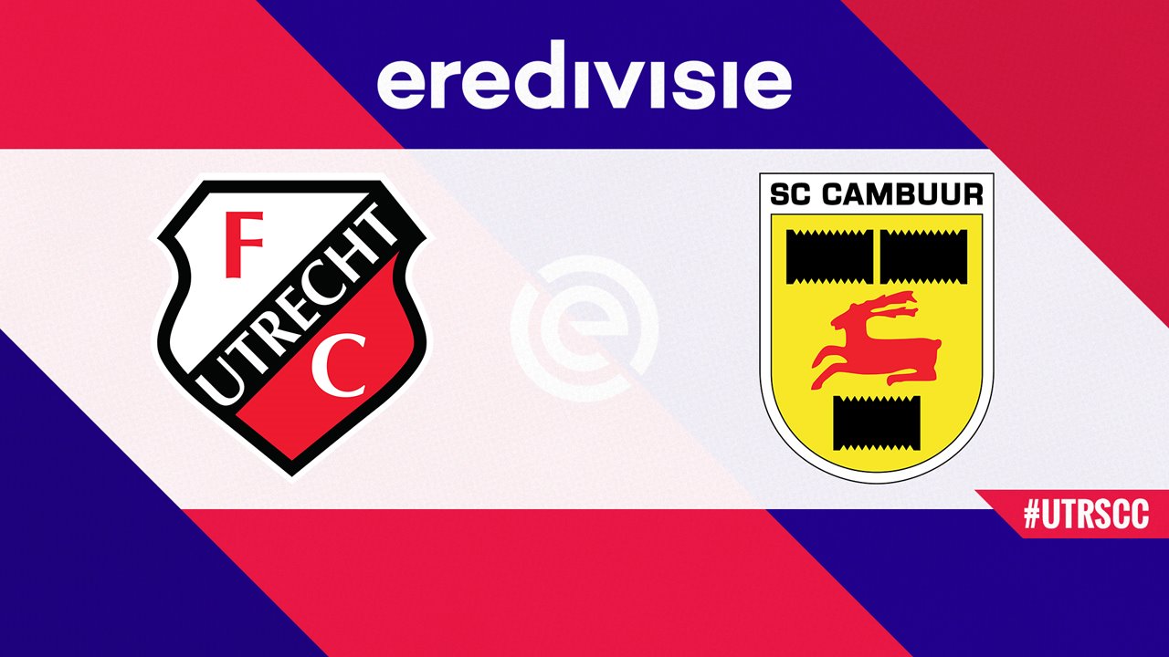 Utrecht vs Cambuur poster