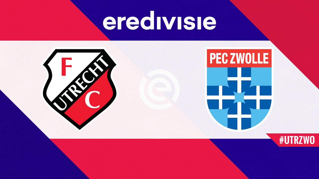Utrecht vs PEC Zwolle poster