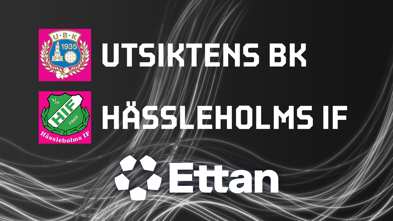 Utsikten vs Hässleholm poster