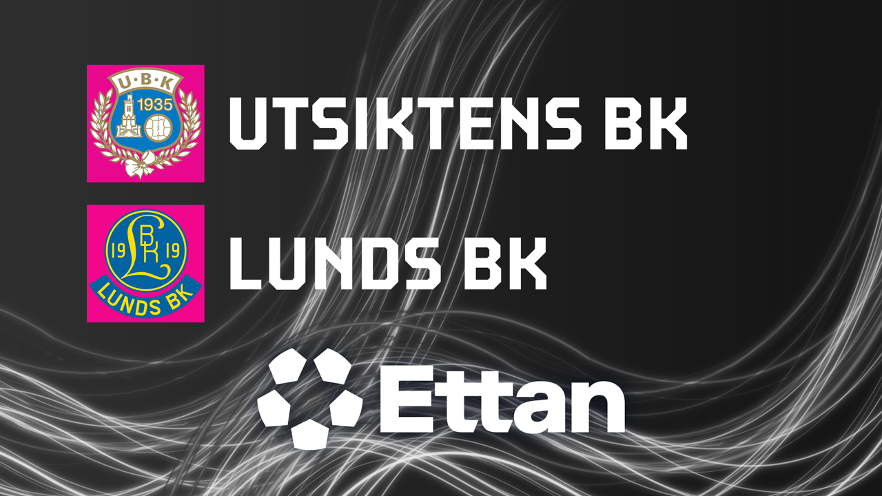 Utsikten vs Lund poster