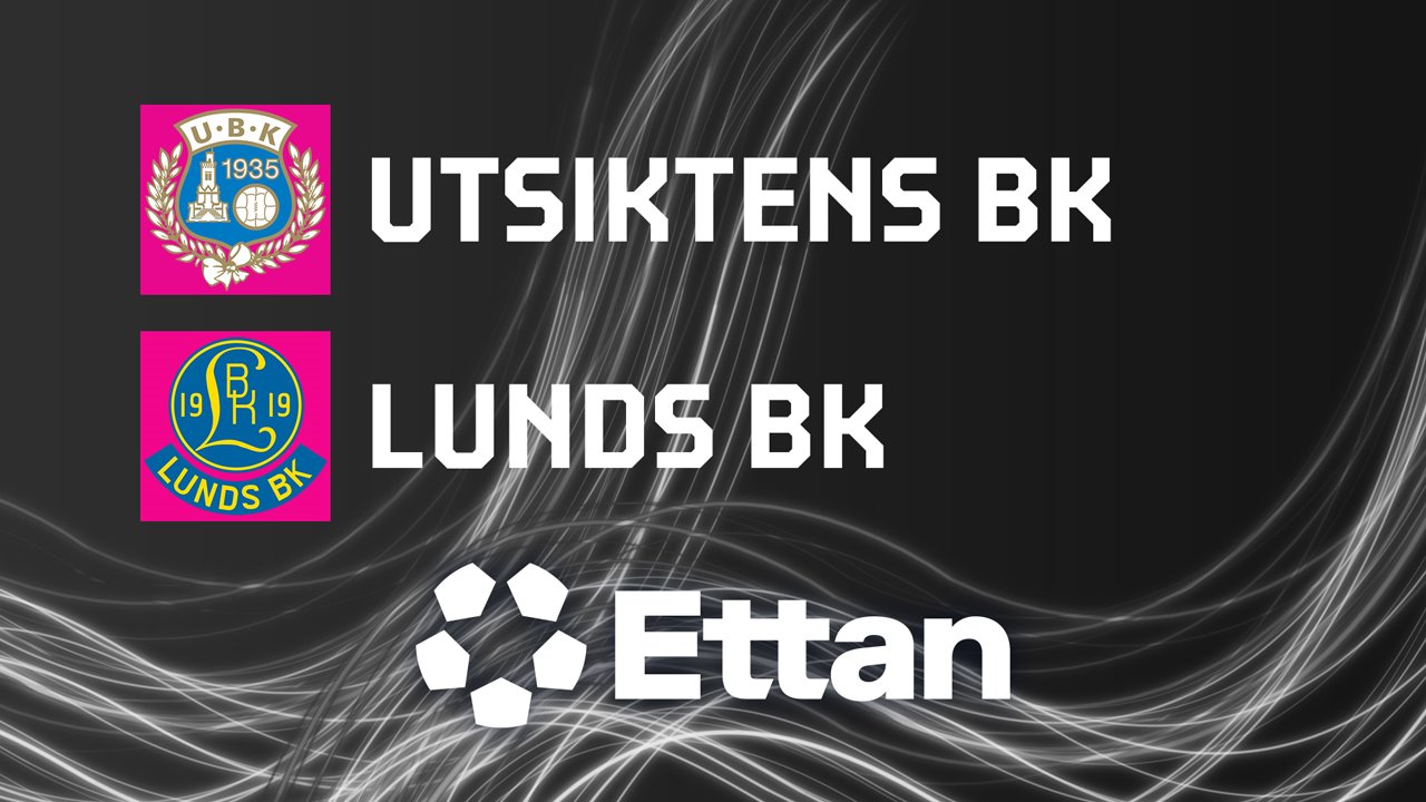 Utsikten vs Lund poster