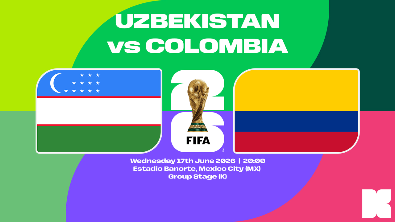 Uzbekistan vs Colombia poster
