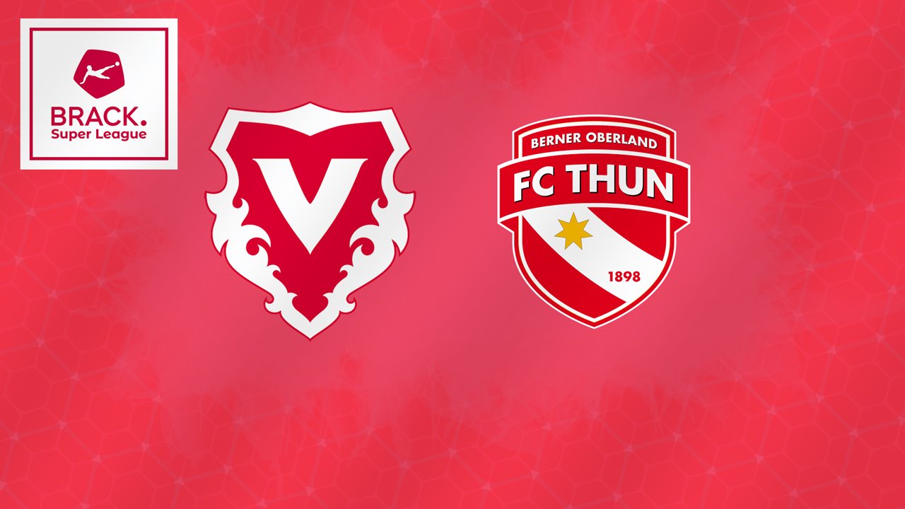 Vaduz vs Thun poster