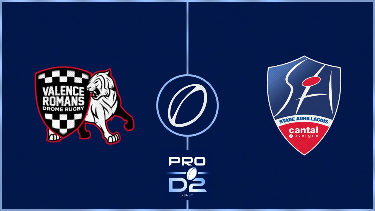 Valence Romans Drôme Rugby vs Aurillac poster