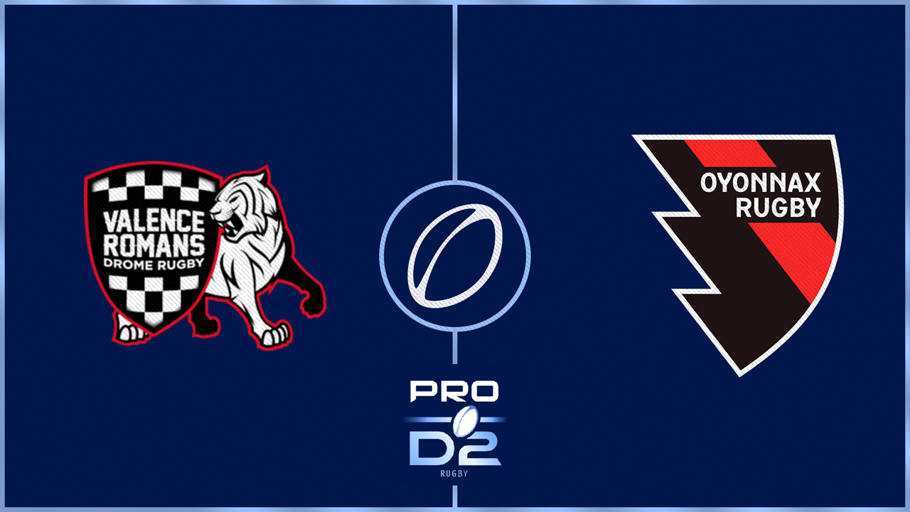 Valence Romans Drôme Rugby vs Oyonnax Rugby poster