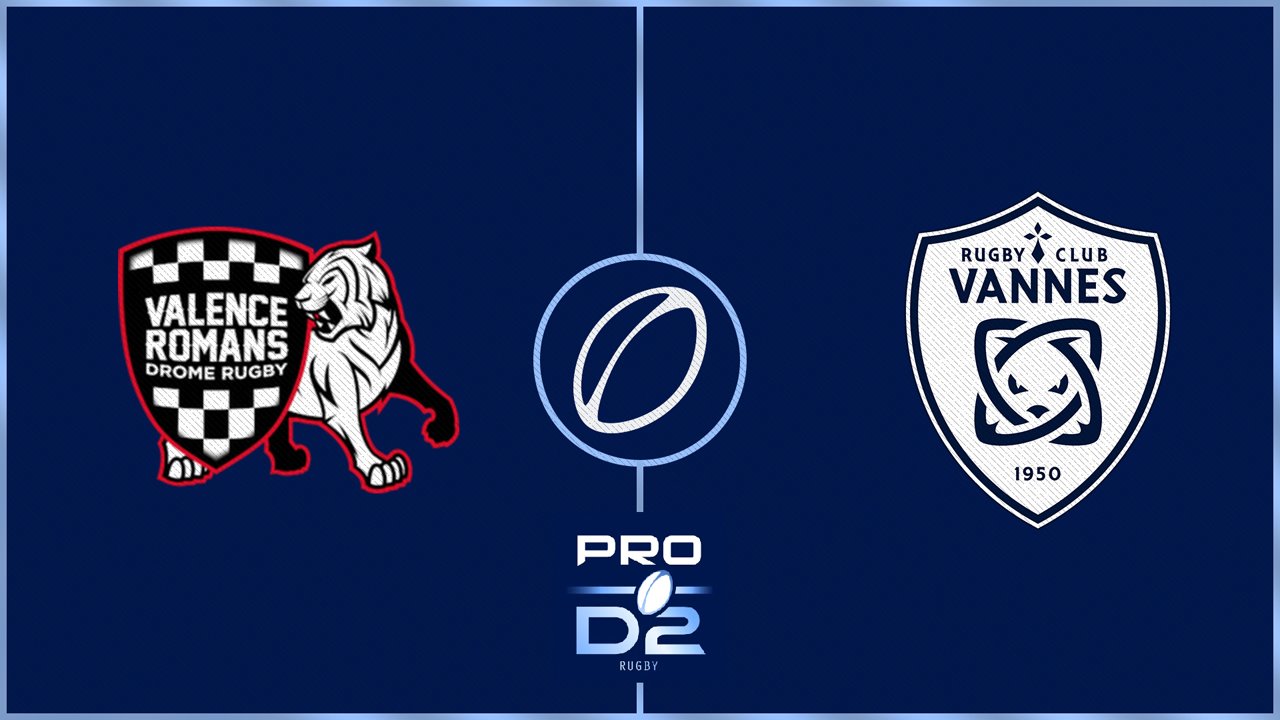 Valence Romans Drôme Rugby vs Vannes poster
