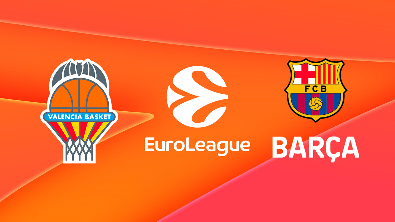 Valencia Basket vs FC Barcelona Basquet poster