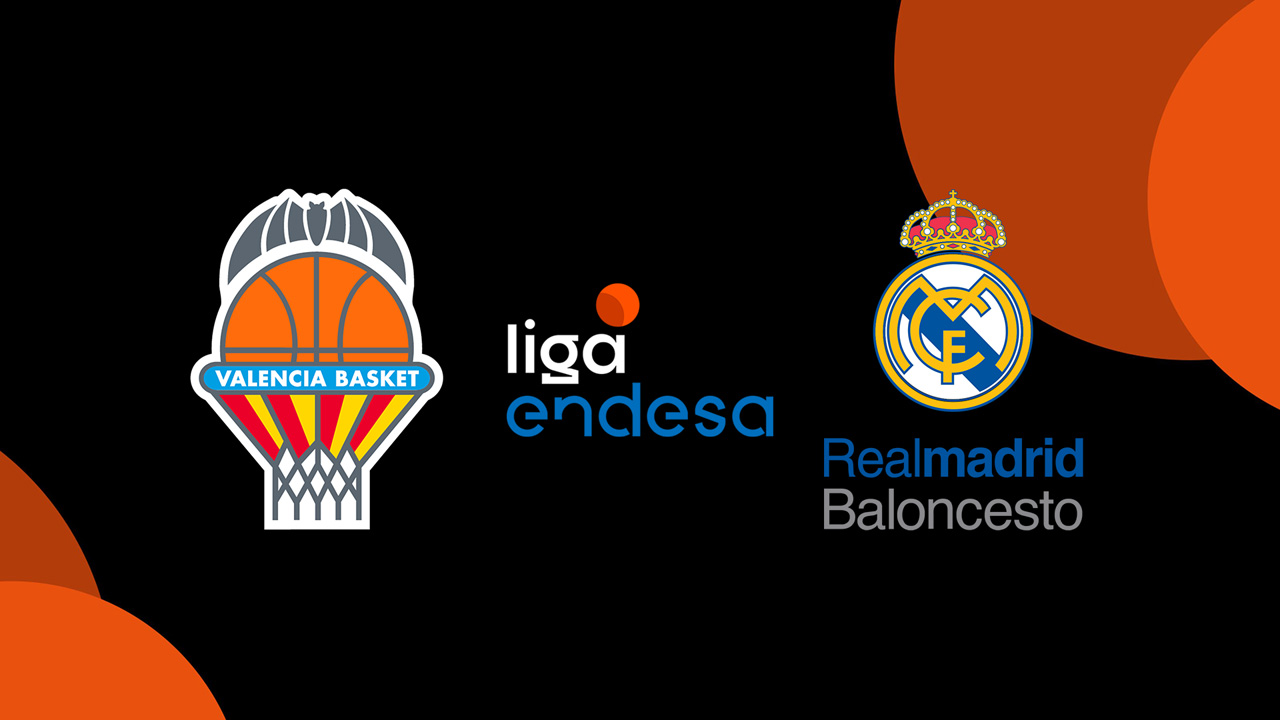 Valencia Basket vs Real Madrid Baloncesto poster