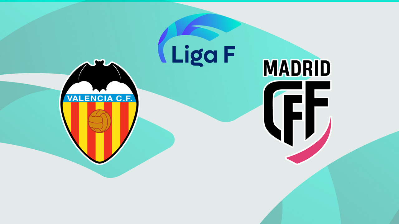 Valencia Femenino vs Madrid CFF poster