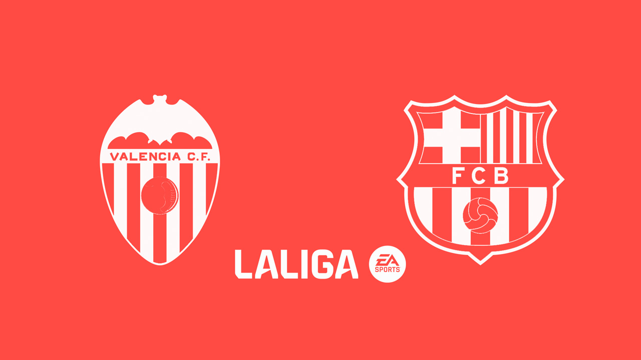 Valencia vs Barcelona poster