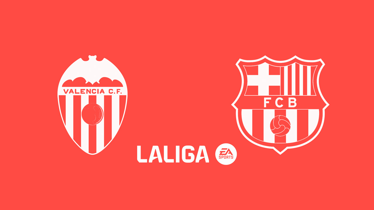 Valencia vs Barcelona poster