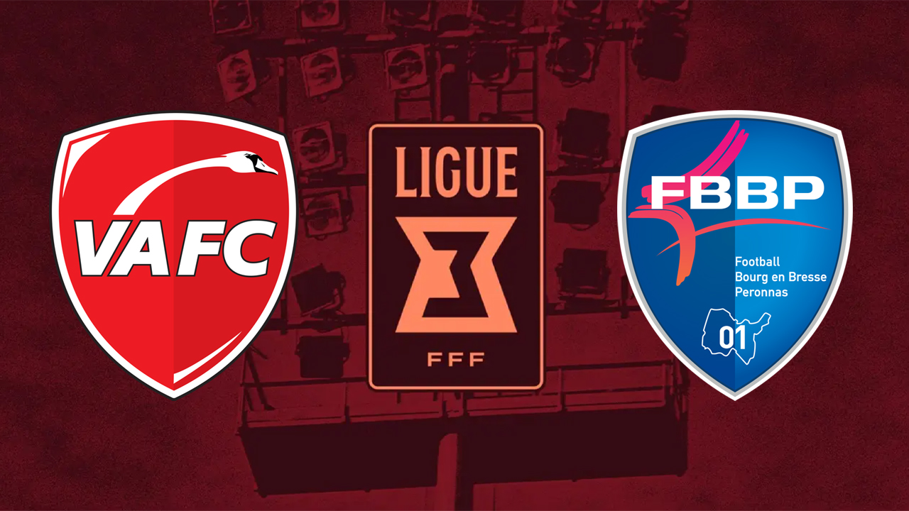 Valenciennes vs Bourg-Péronnas poster
