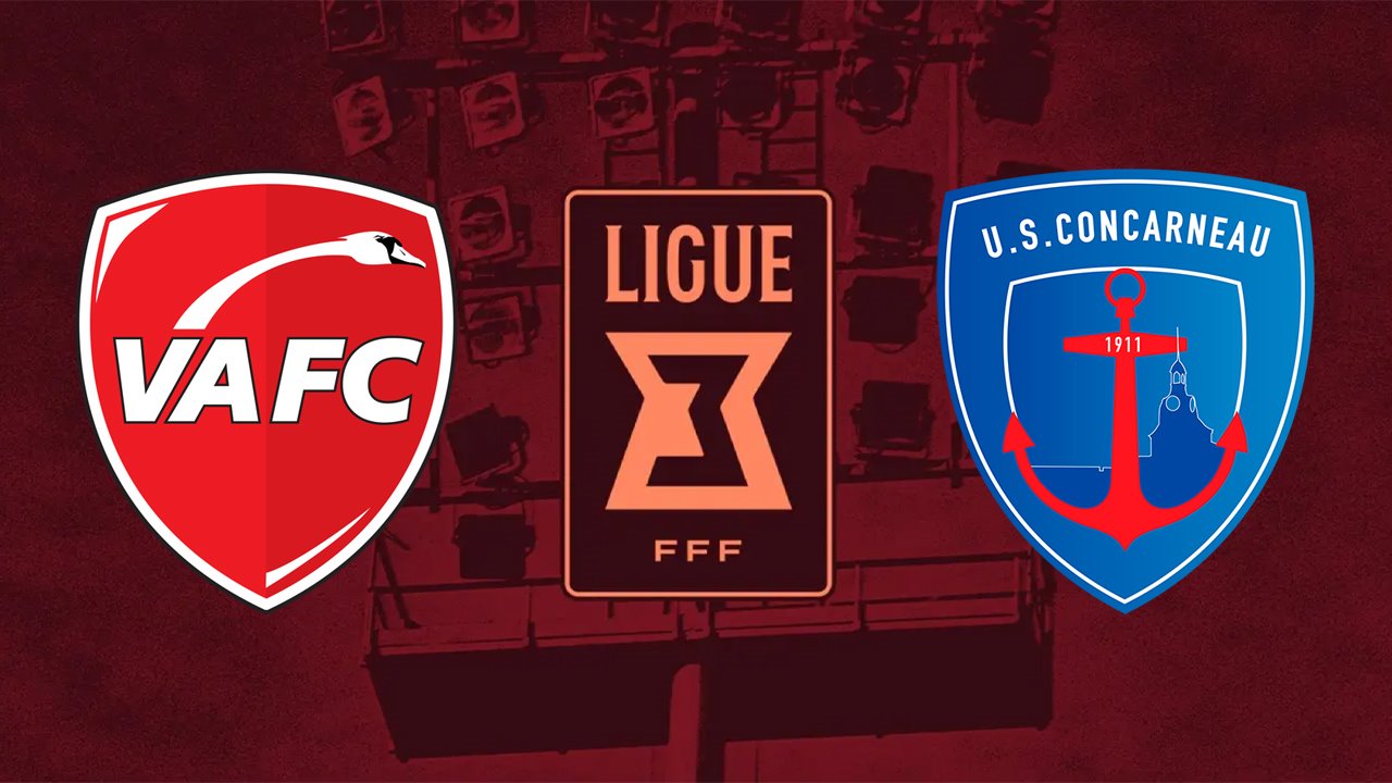 Valenciennes vs Concarneau poster