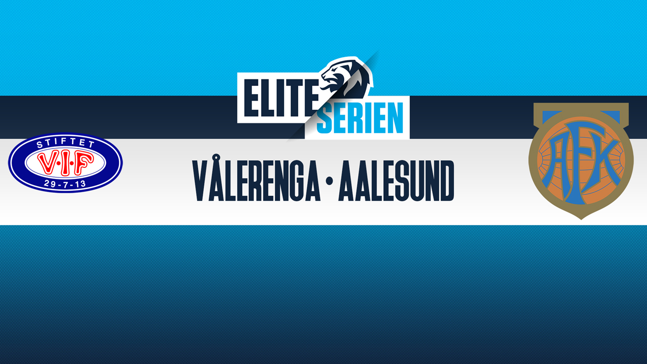 Vålerenga vs Aalesund poster