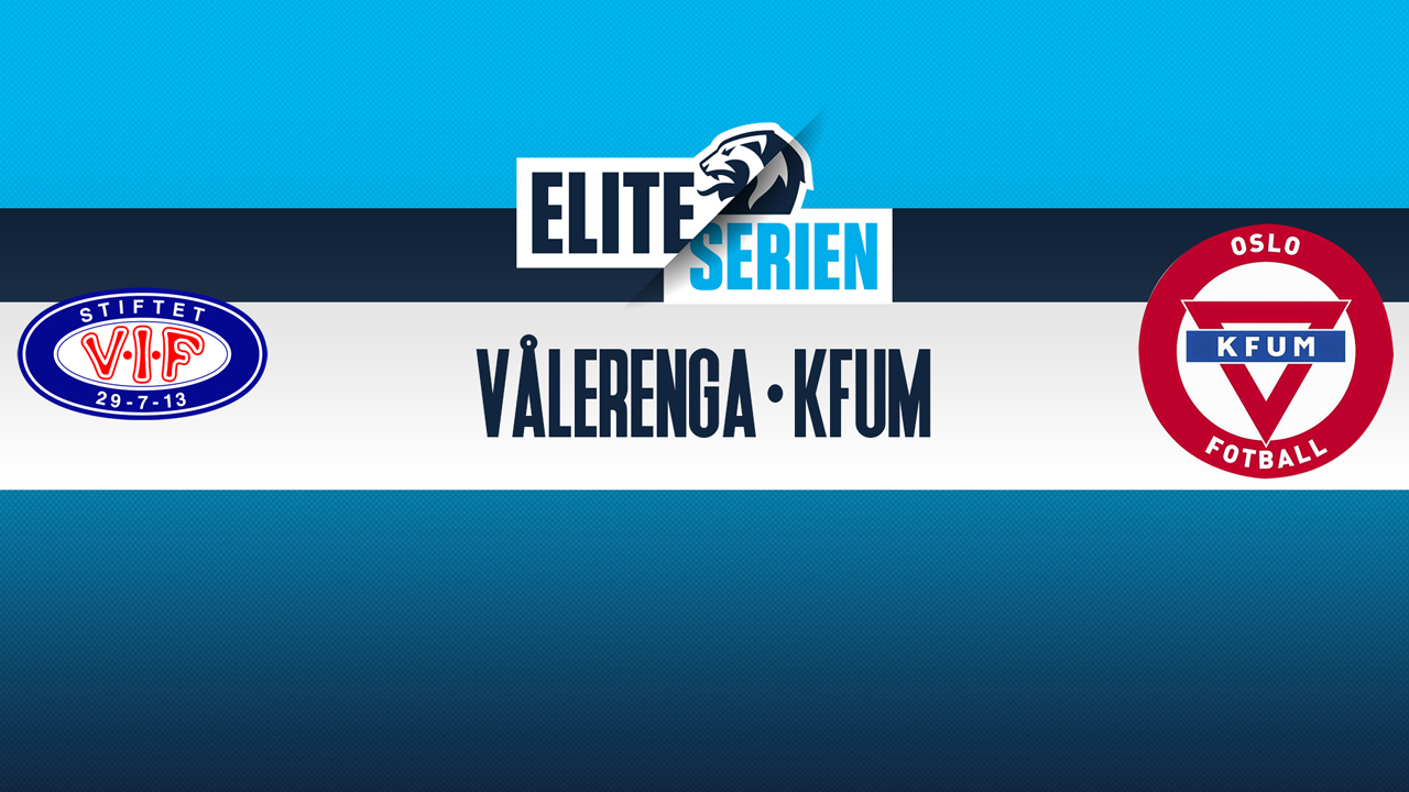 Vålerenga vs KFUM-Kameratene Oslo poster