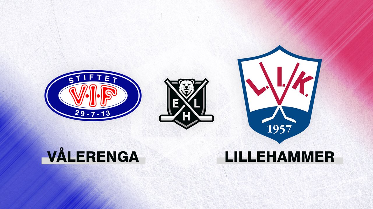 Vålerenga vs Lillehammer poster