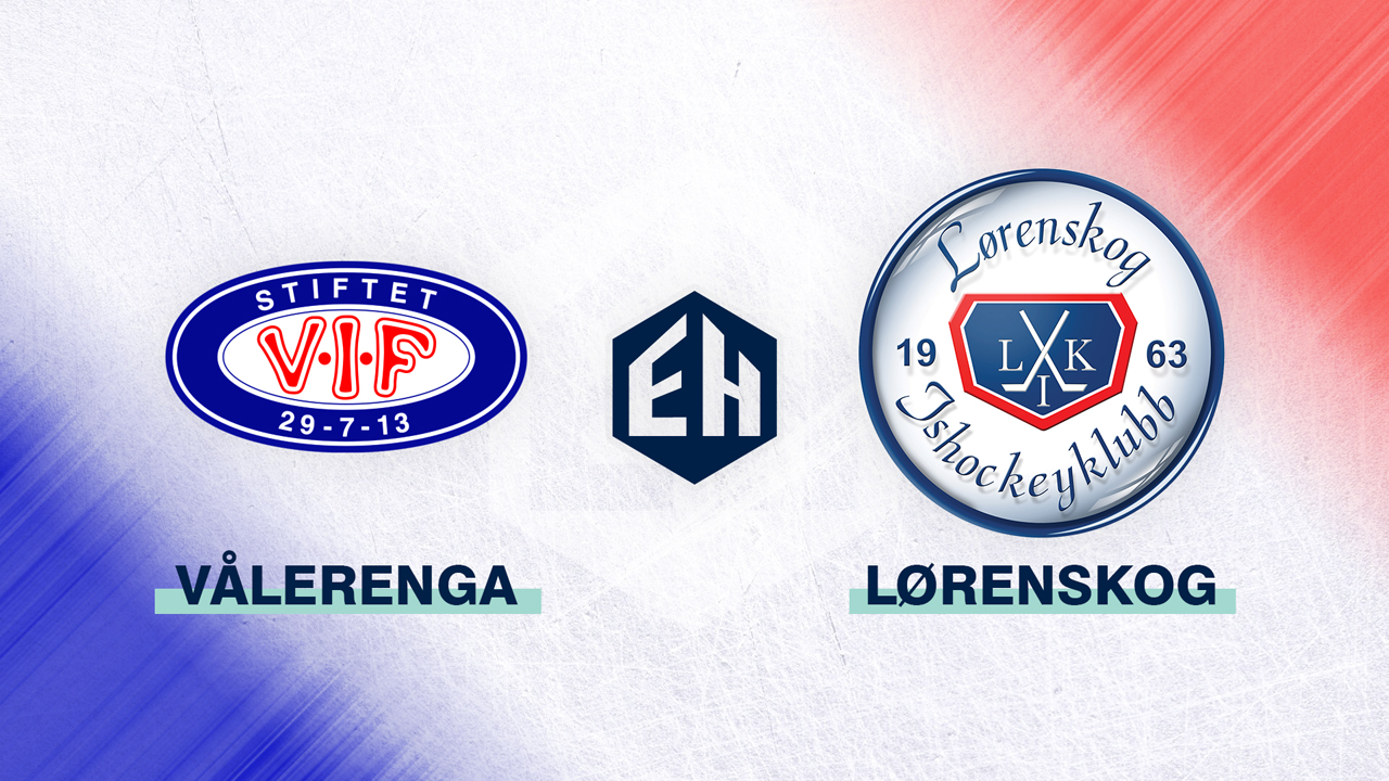 Vålerenga vs Lørenskog poster