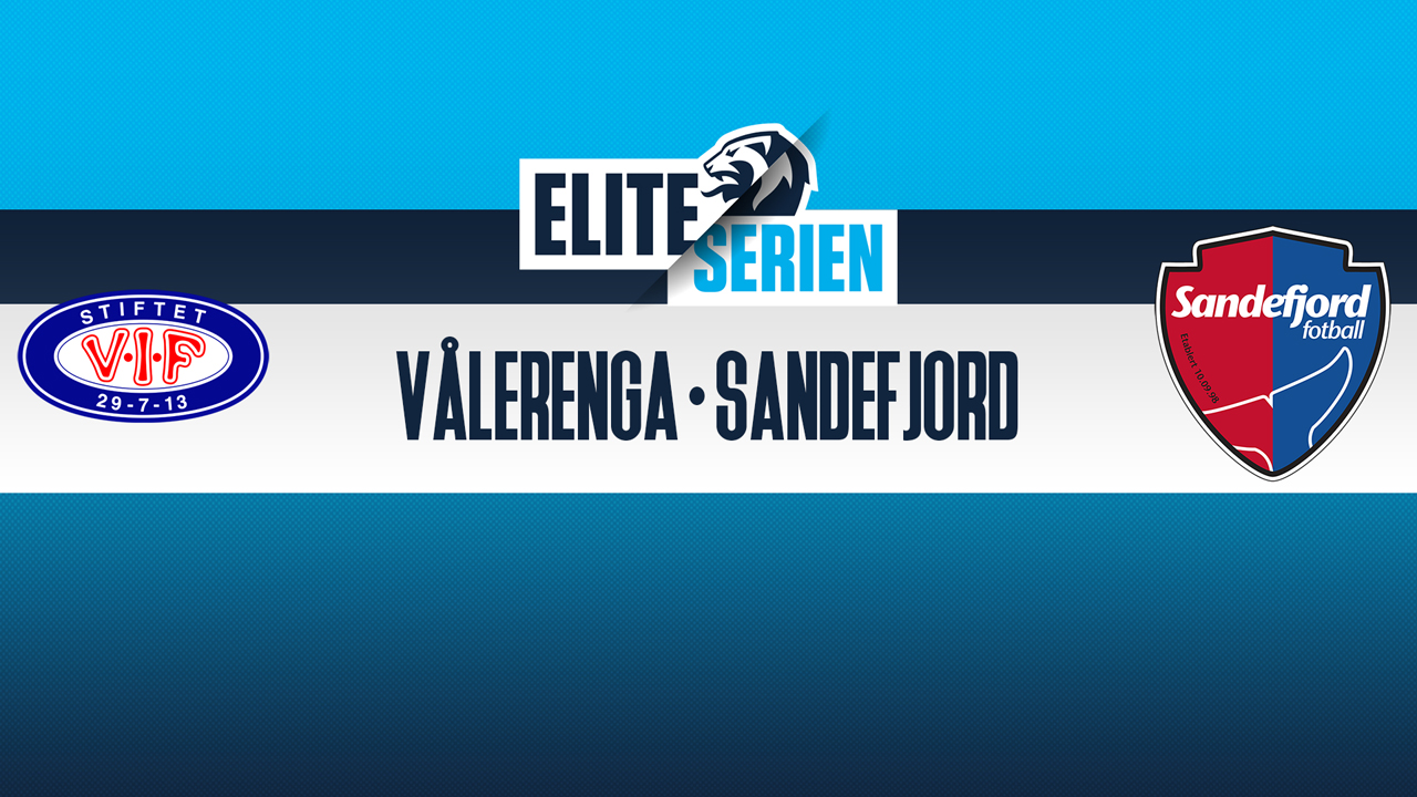Vålerenga vs Sandefjord poster