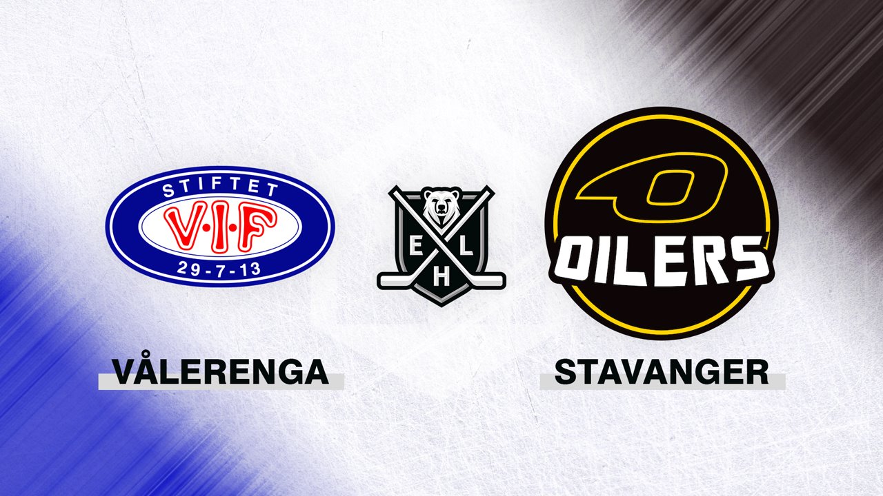 Vålerenga vs Stavanger Oilers poster
