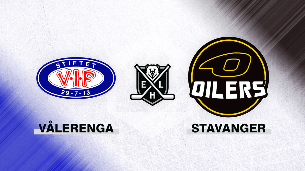 Vålerenga vs Stavanger Oilers poster