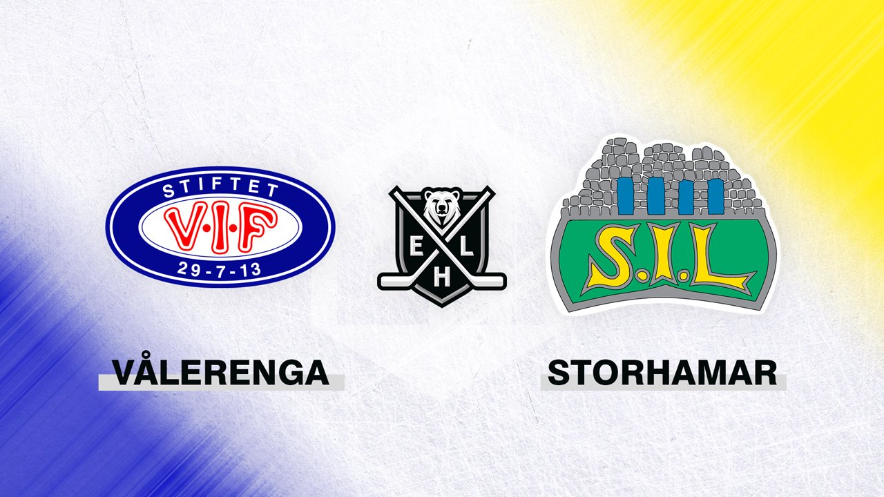Vålerenga vs Storhamar poster