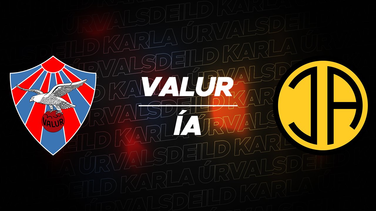 Valur vs ÍA Akranes poster