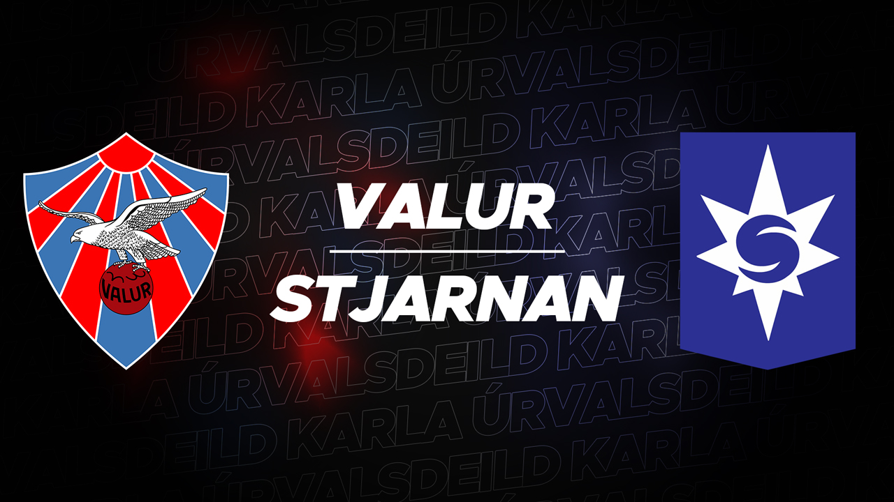 Valur vs Stjarnan poster