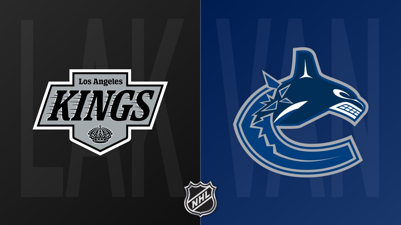 Vancouver Canucks vs Los Angeles Kings poster