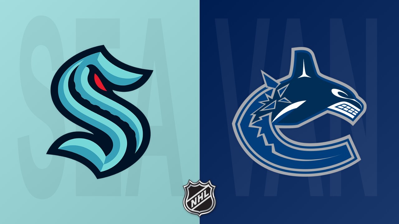 Vancouver Canucks vs Seattle Kraken poster