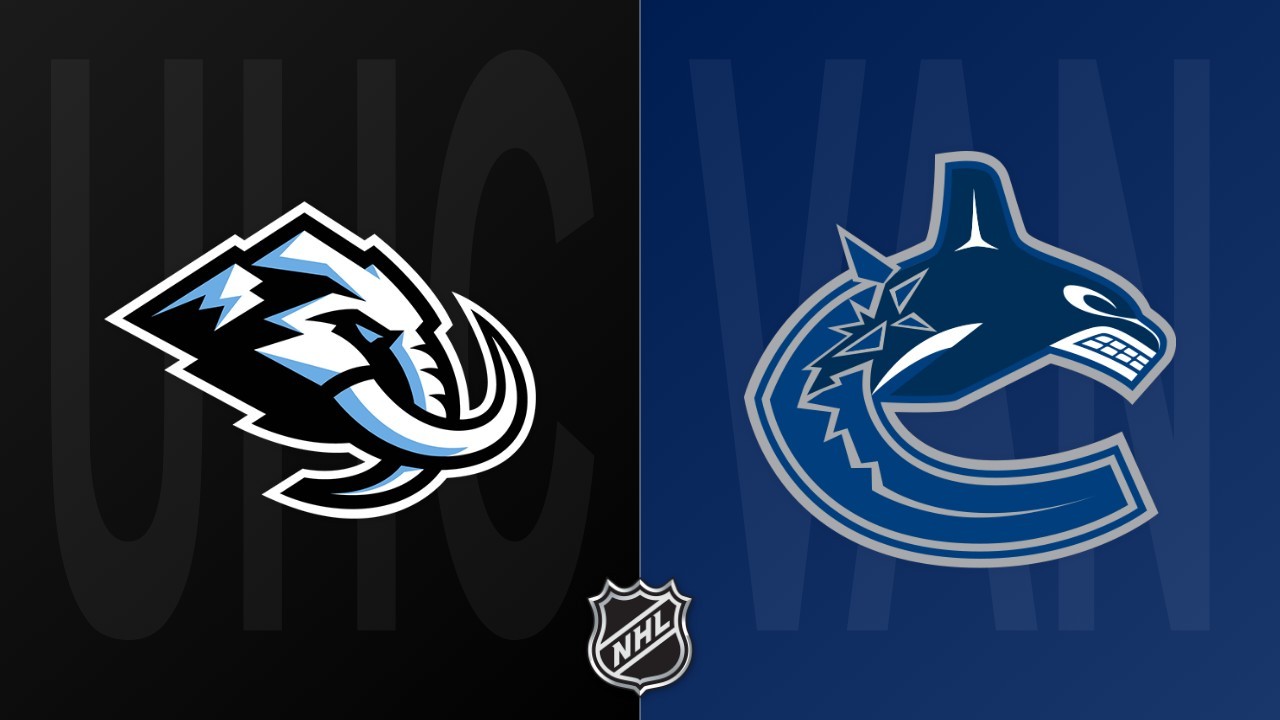Vancouver Canucks vs Utah Mammoth poster