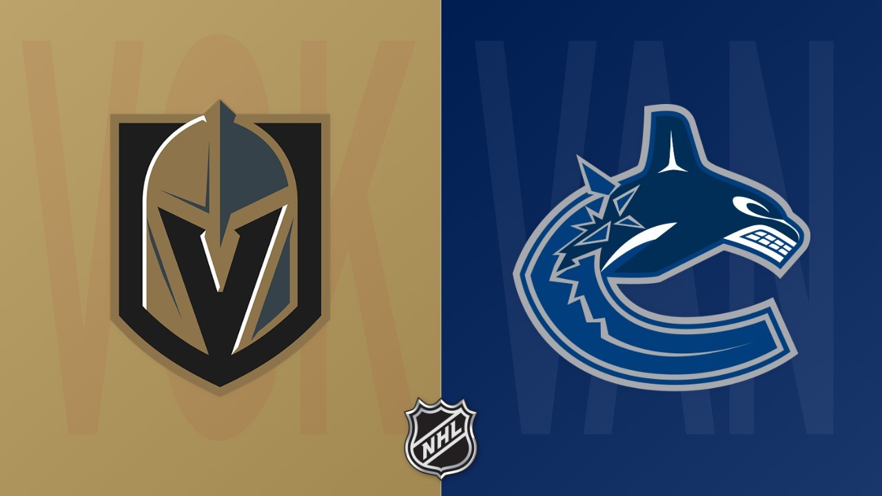 Vancouver Canucks vs Vegas Golden Knights poster