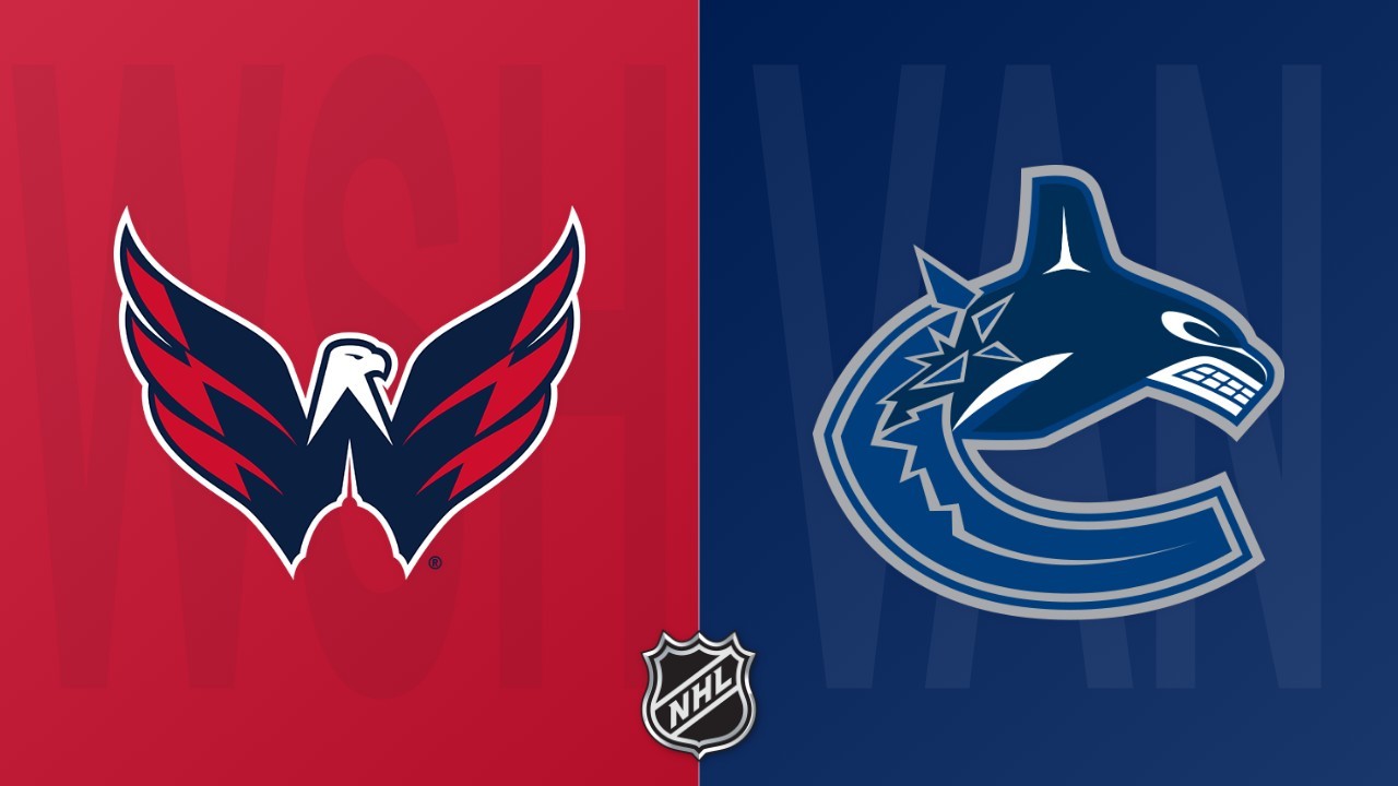 Vancouver Canucks vs Washington Capitals poster