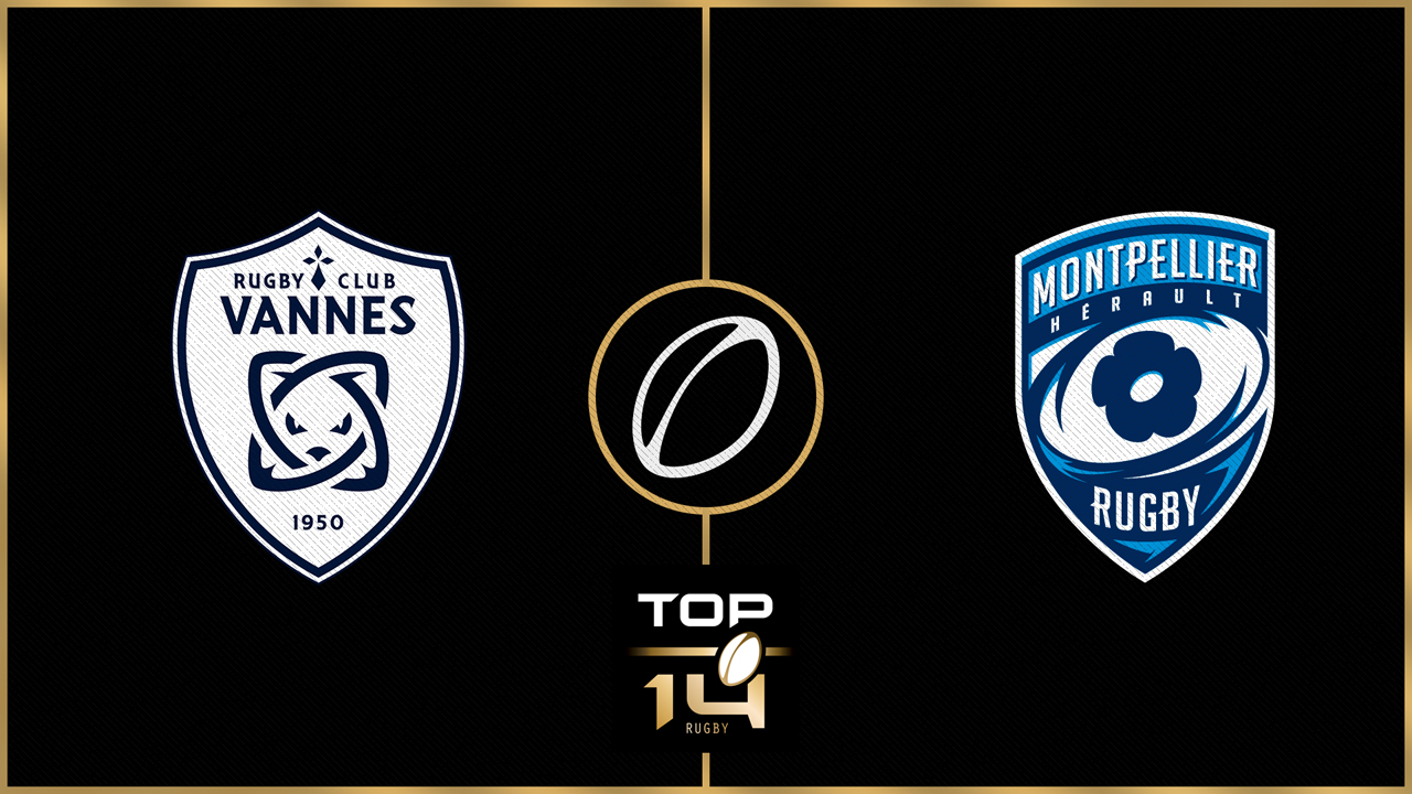 Vannes vs Montpellier Hérault Rugby poster