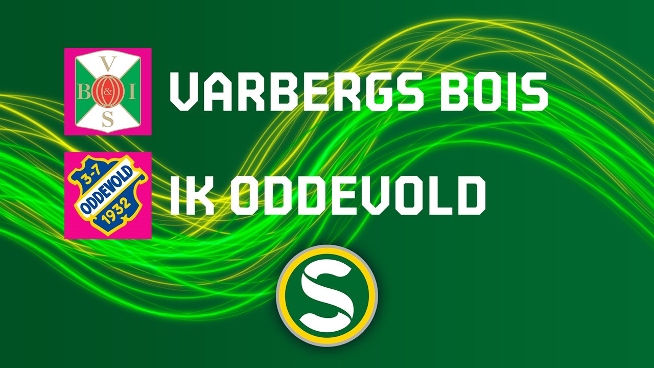 Varberg vs Oddevold poster