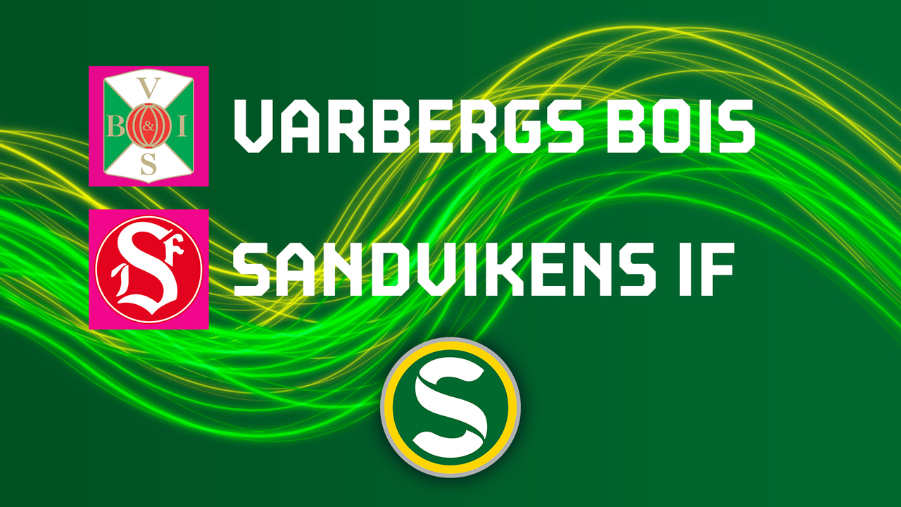 Varberg vs Sandvikens poster