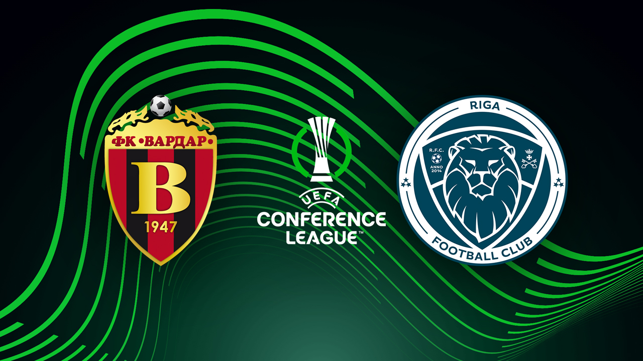 Vardar vs Riga FC poster