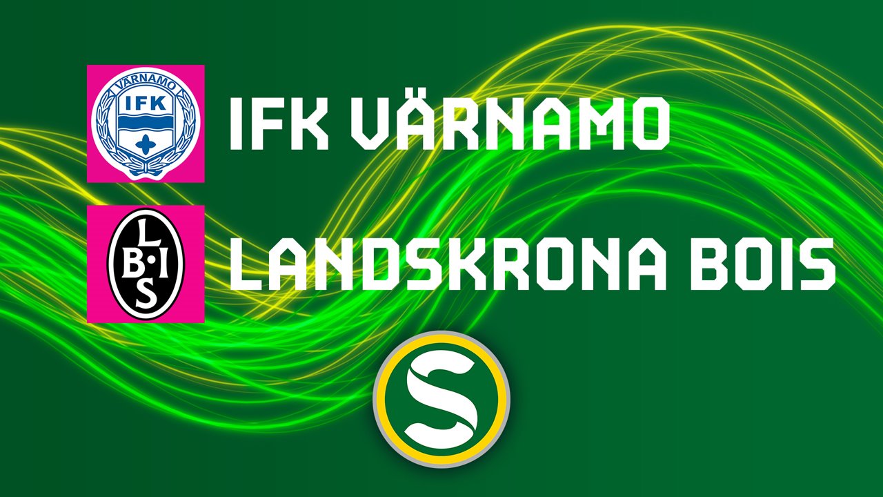 Värnamo vs Landskrona poster