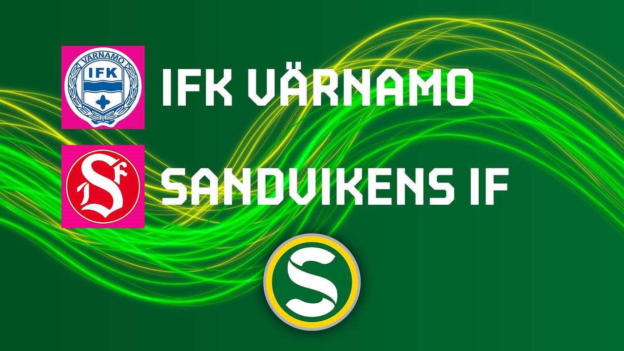 Värnamo vs Sandvikens poster