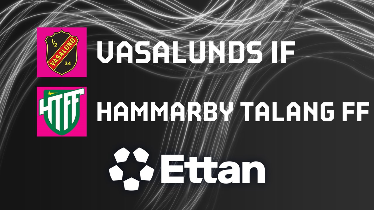 Vasalund vs Hammarby Talang poster