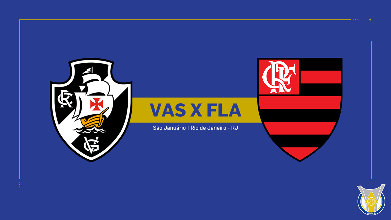 Vasco da Gama vs Flamengo poster